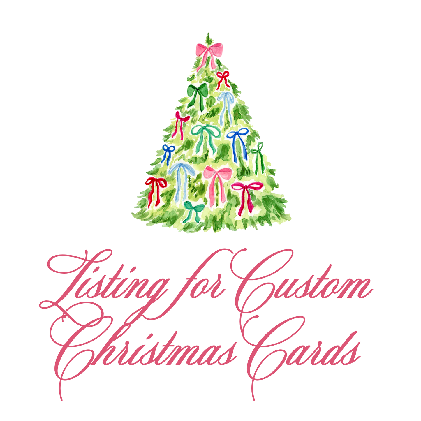 Custom Order-Christmas Cards