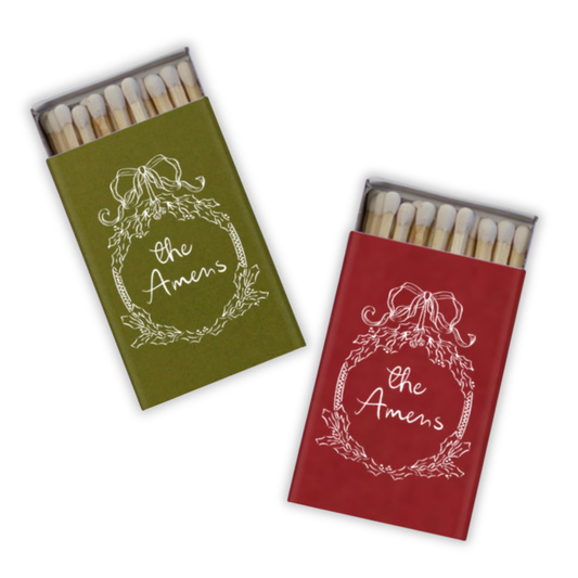 Family Christmas Crest Matches