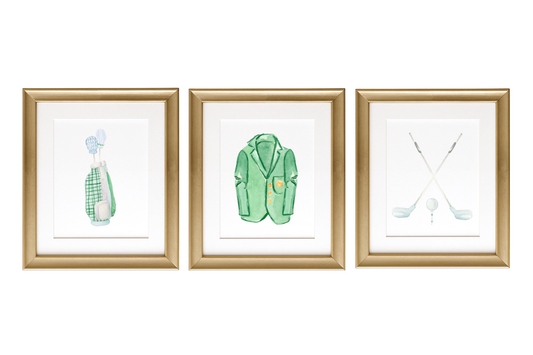 Traditions of the Fairway Watercolor Prints