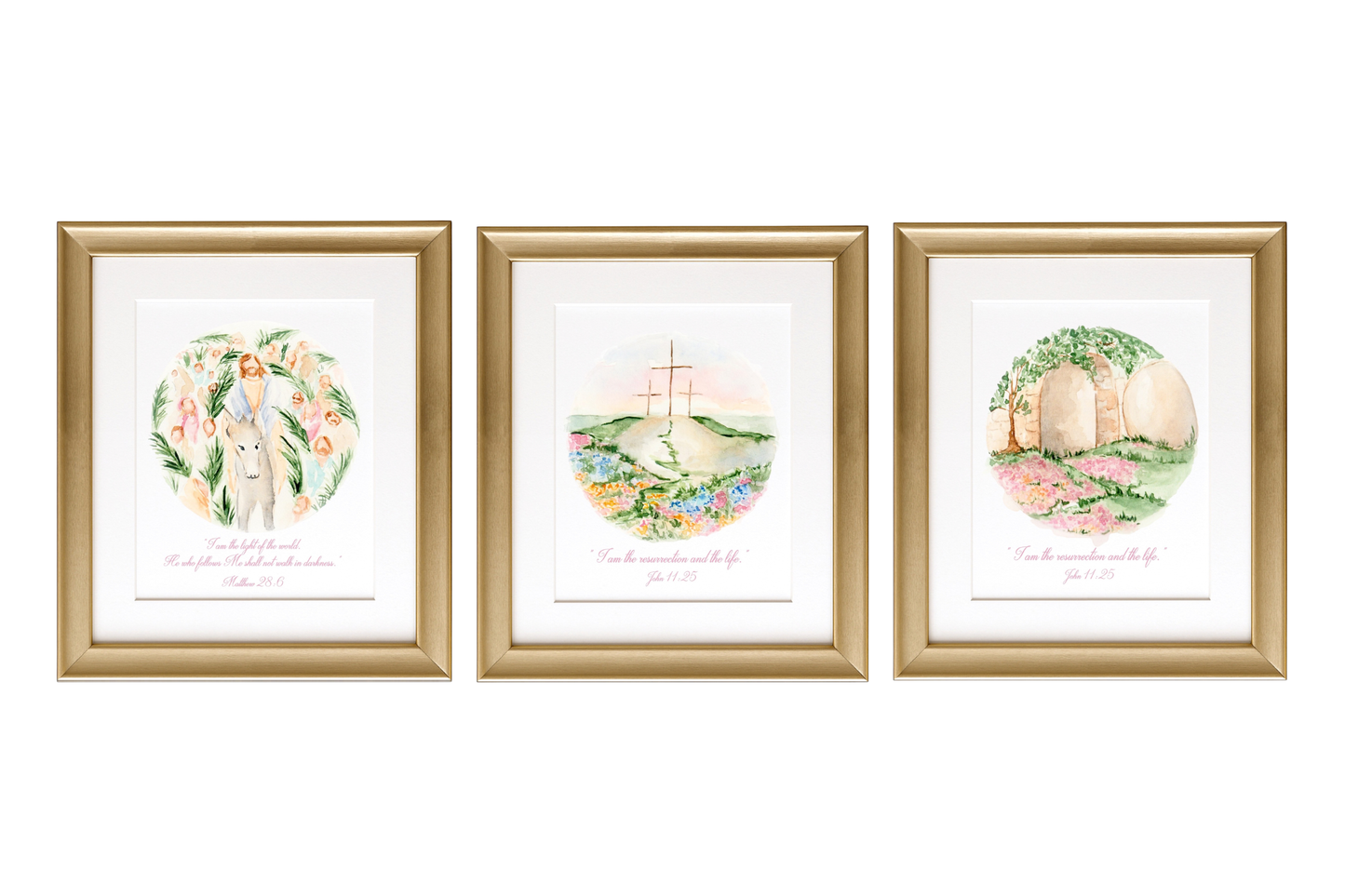 He is Risen Watercolor Prints