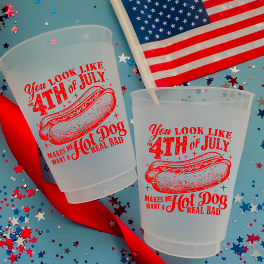 You Look Like the 4th of July Cups-sleeve of 5 (Copy)