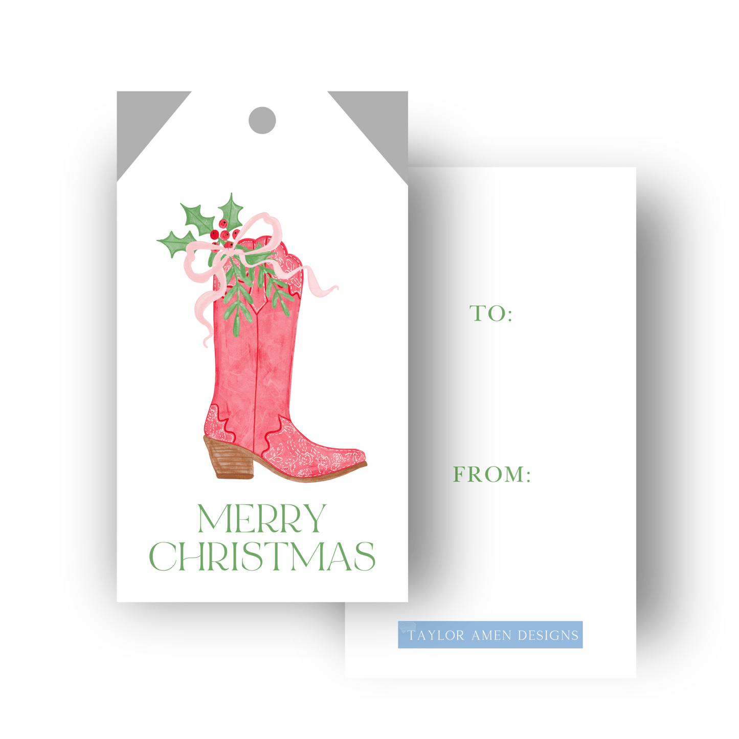 Cowboy/Cowgirl Boot Christmas