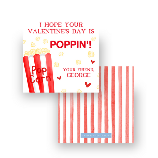 Poppin' Popcorn Red Valentine