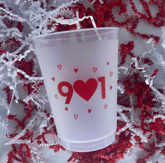 Valentine's Day 901 Frosted Cups