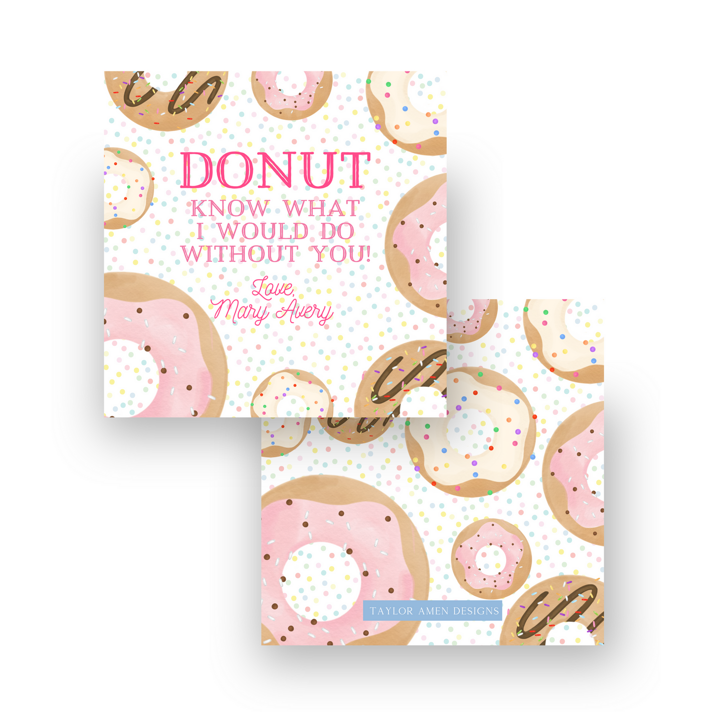 Donut Pink Valentine