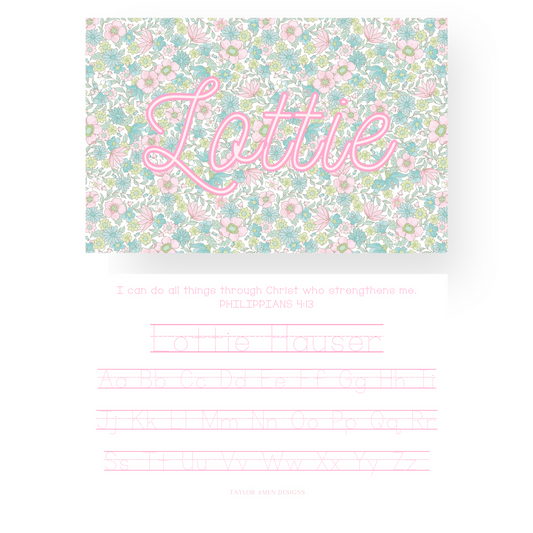 Floral / Spring Placemat