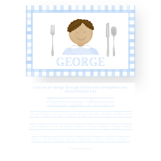 Little Boy Placemat